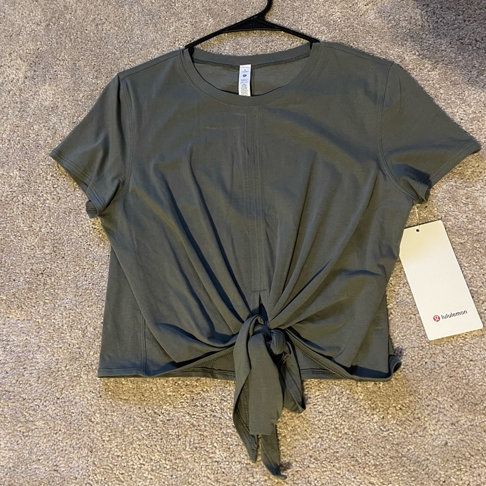 Lululemon Time To Restore SS Crop Top